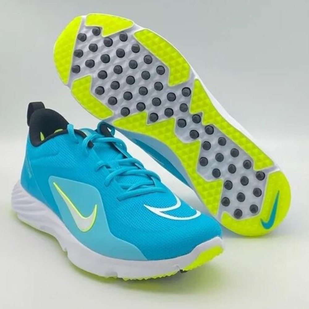 Nike Alpha Huarache 8 Pro TF LAX Lacrosse Shoes Blue CZ6559-400 Mens 11.5